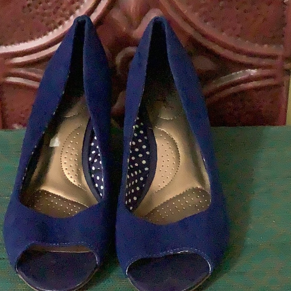 Royal Blue Wedge